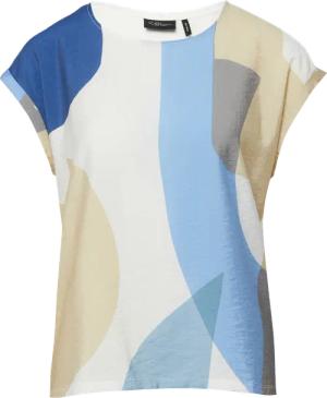 Strukturiertes T-Shirt im Fabricmix