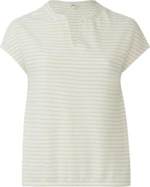 Strukturiertes T-Shirt im O-Shape