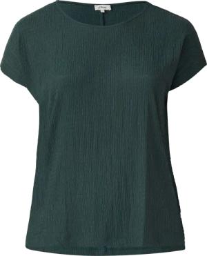 Strukturiertes T-Shirt im Relaxed Fit mit U-Boot-Ausschnitt