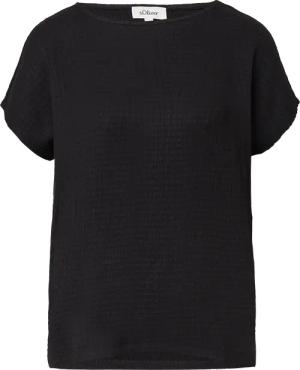 Strukturiertes T-Shirt im Relaxed Fit