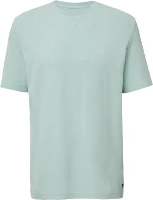 Strukturiertes T-Shirt mit Crew Neck