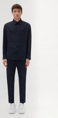 studio seidensticker Businesshemd Studio Regular Langarm Kentkragen Uni