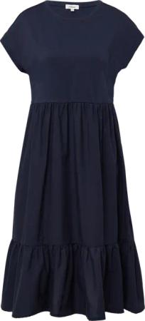 Stufenkleid im Relaxed Fit mit überschnittenen Schultern