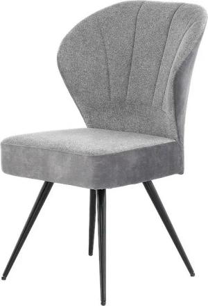 Stuhl  hellgrau B/H/T: ca. 57x92x65 cm