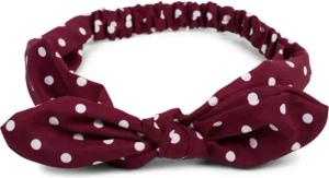 styleBREAKER Haarband, 1-tlg., Haarband mit Punkte Muster und Schleife