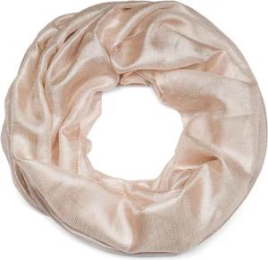 styleBREAKER Loop Seidiger Einfarbiger Loop Glitzer, (1-St)