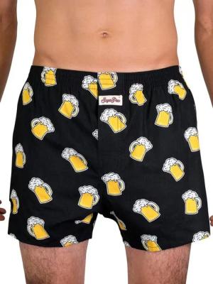 Sugar Pine Boxer Webboxershorts weit Motive Print (1-St) Herren Männer Unterhose