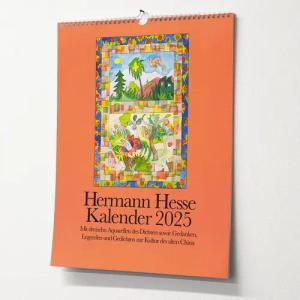 Suhrkamp Verlag Wandkalender Wandkalender 2025 »Hermann Hesse«.