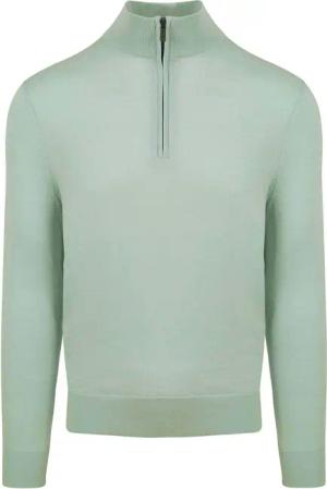 Suitable Merino Half Zip Pullover Grün - Größe 3XL