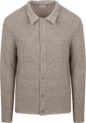 Suitable Strickjacke Boiled Wool Taupe - Größe L