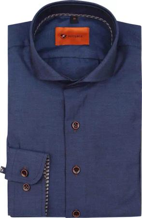 Suitable Twill Hemd Indigoblau - Größe 38