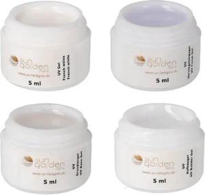 Sun Garden Nails UV-Gel 4 x 5 ml UV Classic Gel Set - Gelnägel Test Set