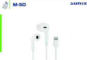 Sunix Sunix In-Ear Stereo Sound Kopfhörer Mikrofon Lightning Weiß In-Ear-Kopfhörer
