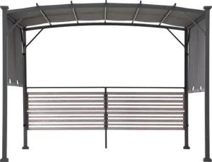 Sunjoy Stoff Whirlpool Pergola TITOV - 270cm x 300cm, grau