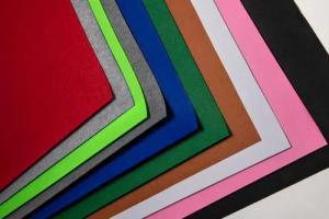 sunnypillow Stoff Filz Filzstoff Bastelfilz Dekorationsfilz Weicher Dekofilz Taschenfilz, Breite : 150 cm, Dicke : 3mm, Meterware : 1 m, Farbe: Rosa