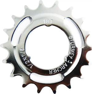SunRace Steckkranz 18 Zähne, 1/2 x 1/8, gekröpft