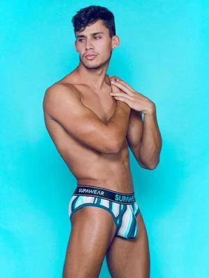 Supawear Slip Supawear Sprint Brief Underwear Woody Blue