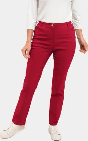Super-Stretch-Hose - rot - Gr. 215 von Goldner Fashion
