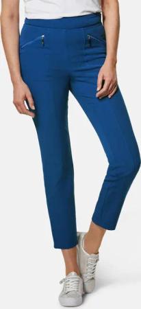 Superbequeme Hose mit Bauchweg-Effekt - royalblau - Gr. 26 von Goldner Fashion