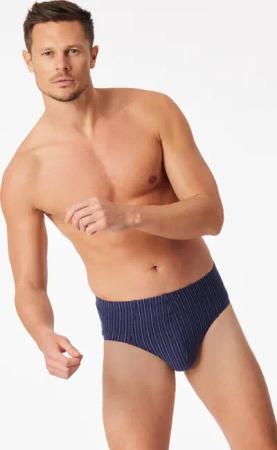 Supermini 3er-Pack Organic Cotton uni/geringelt mehrfarbig - 95/5 7