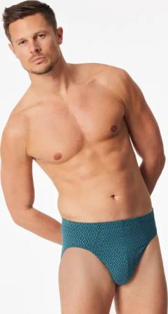 Supermini-Slip grün gemustert - 95/5 8