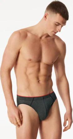 Supermini Slip Organic Cotton gemustert dunkelgrün - 95/5 4