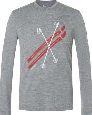 Super.Natural Herren Kryssede Ski Longsleeve