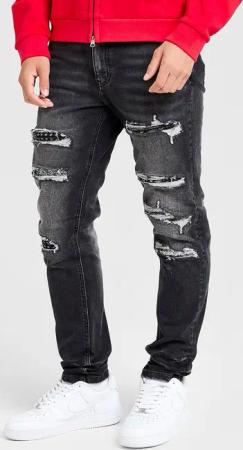 Supply & Demand Paze Slim Ripped Jeans - Herren, Blau
