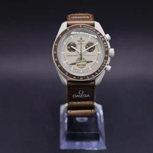 Swatch Chronograph Omega Swatch Bioceramic Moonswatch Mission To Saturn