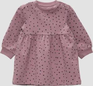 Sweatkleid aus Baumwolle