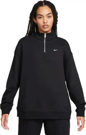 Sweatshirt 1/4 Reißverschluss Oversize Frau Nike Fleece