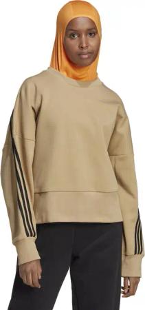 Sweatshirt Adidas Fitness Soft Training Future Icons Damen beige