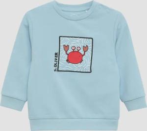 Sweatshirt aus Baumwollstretch mit Frontprint