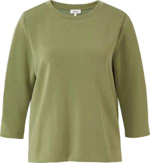 Sweatshirt aus Scuba mit 3/4-Arm