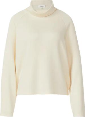 Sweatshirt aus Viskosemix im Relaxed Fit