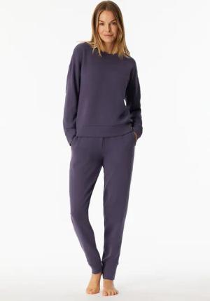 Sweatshirt Interlock indigo - Mix+Relax 34