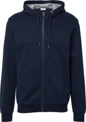 Sweatshirt-Jacke mit Kapuze und Logo