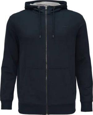 Sweatshirt-Jacke mit Kapuze und Logo