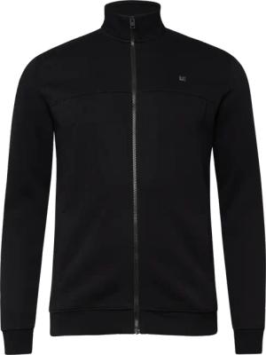 Sweatshirt-Jacke mit Stehkragen und Eingrifftaschen