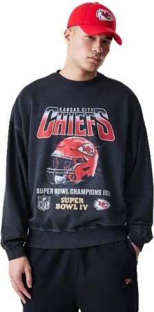 Sweatshirt Kansas City Chiefs NFL Washed Boxy Crew