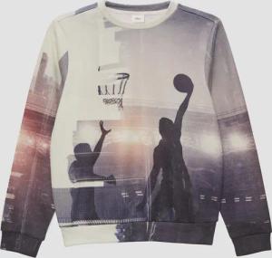 Sweatshirt mit Allover-Foto-Print