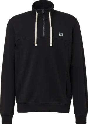 Sweatshirt mit Eingrifftaschen und Label-Patch