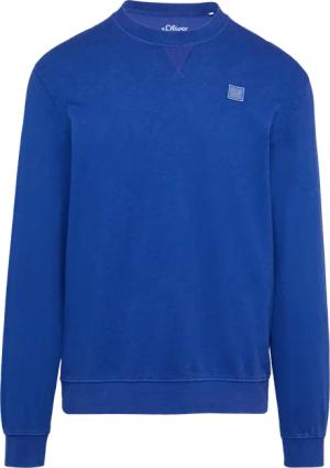 Sweatshirt mit Garment Dye und Logo-Detail