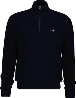 Sweatshirt mit halbem Reißverschluss Gant Marino Ribbed
