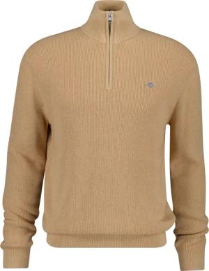 Sweatshirt mit halbem Reißverschluss Gant Marino Ribbed