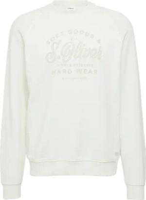 Sweatshirt mit Logo-Stickerei und Raglanärmeln