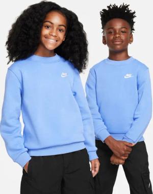 Sweatshirt mit Rundhalsausschnitt Kind Nike Club Fleece LBR
