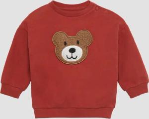 Sweatshirt mit Teddybär-Applikation