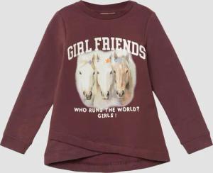 Sweatshirt mit überlappendem Saum und kuscheliger Innenseite