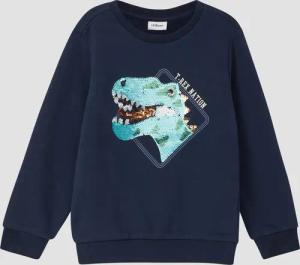 Sweatshirt mit Wendepailletten mit kuscheliger Innenseite